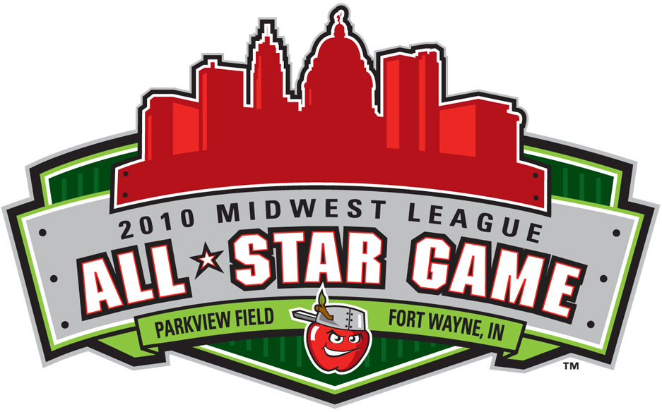 Midwest League All-Star Game 2010 Primary Logo iron on heat transfer